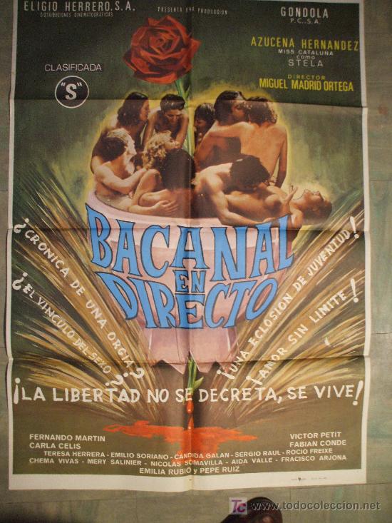 Bacanal en directo (1979) with English Subtitles on DVD on DVD
