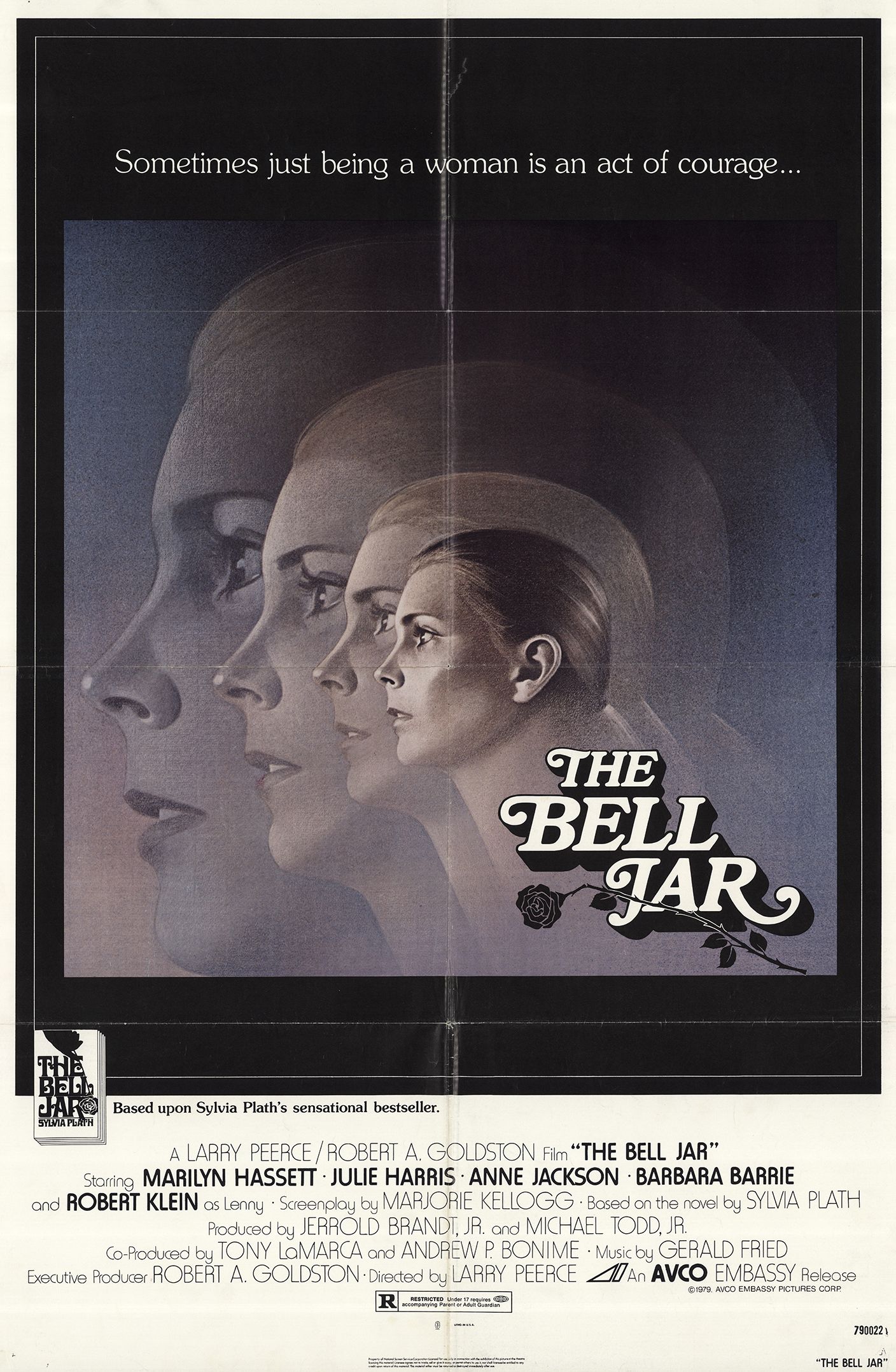 The Bell Jar (1979) starring Marilyn Hassett on DVD on DVD