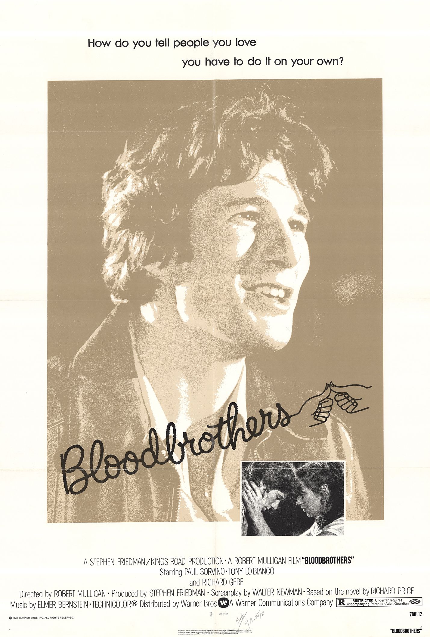 Bloodbrothers (1978) starring Paul Sorvino on DVD on DVD