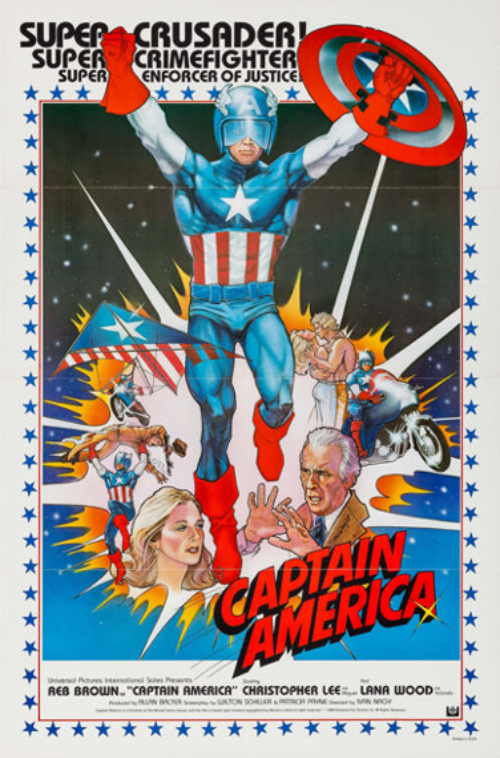 Captain America II: Death Too Soon (1979) starring Reb Brown on DVD on DVD