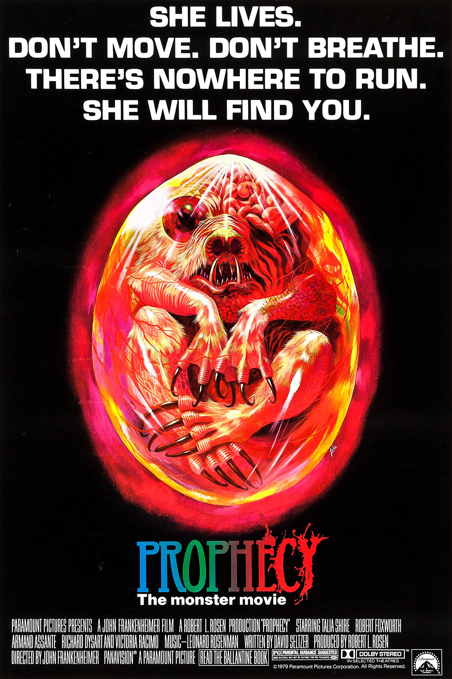 Prophecy (1979) starring Talia Shire on DVD on DVD