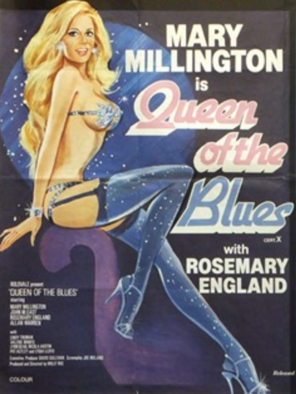 Queen of the Blues (1979) starring Mary Millington on DVD on DVD