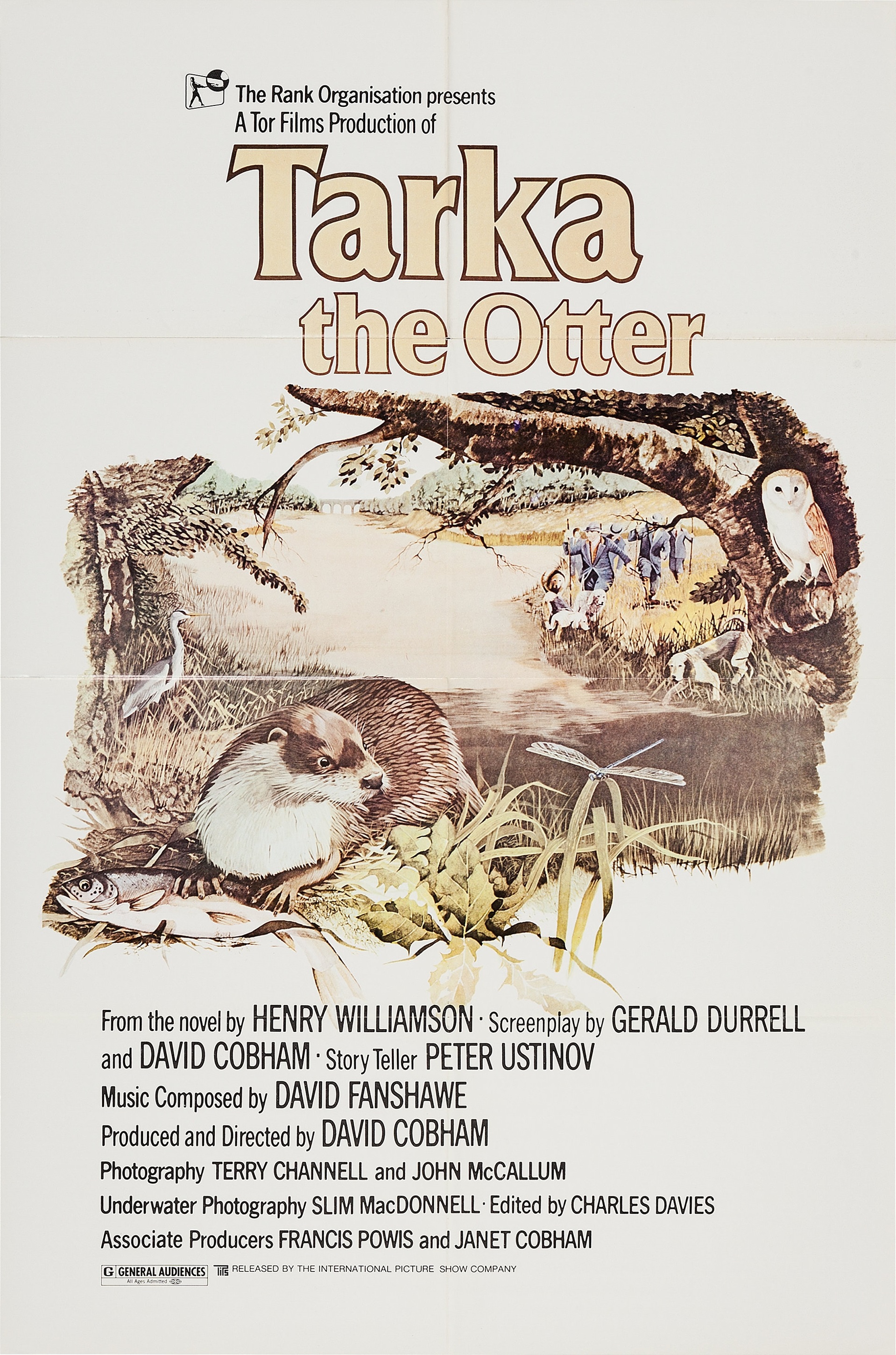 Tarka the Otter (1978) starring Peter Bennett on DVD on DVD