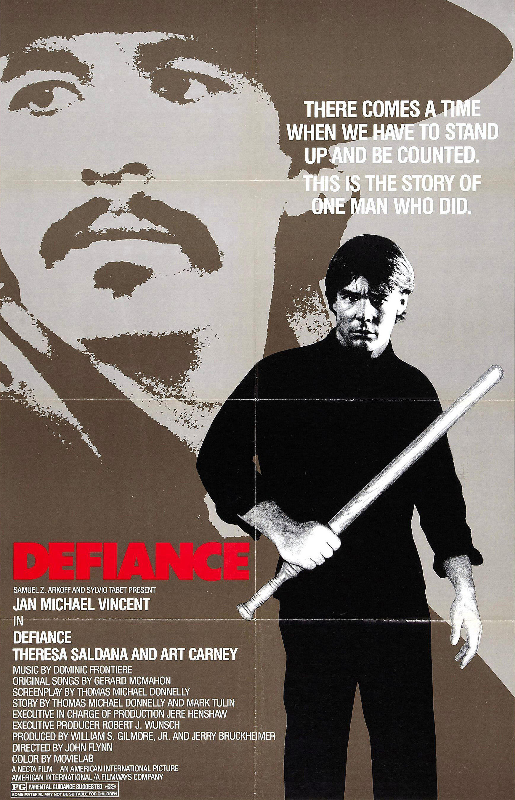 Defiance (1980) starring Jan-Michael Vincent on DVD on DVD