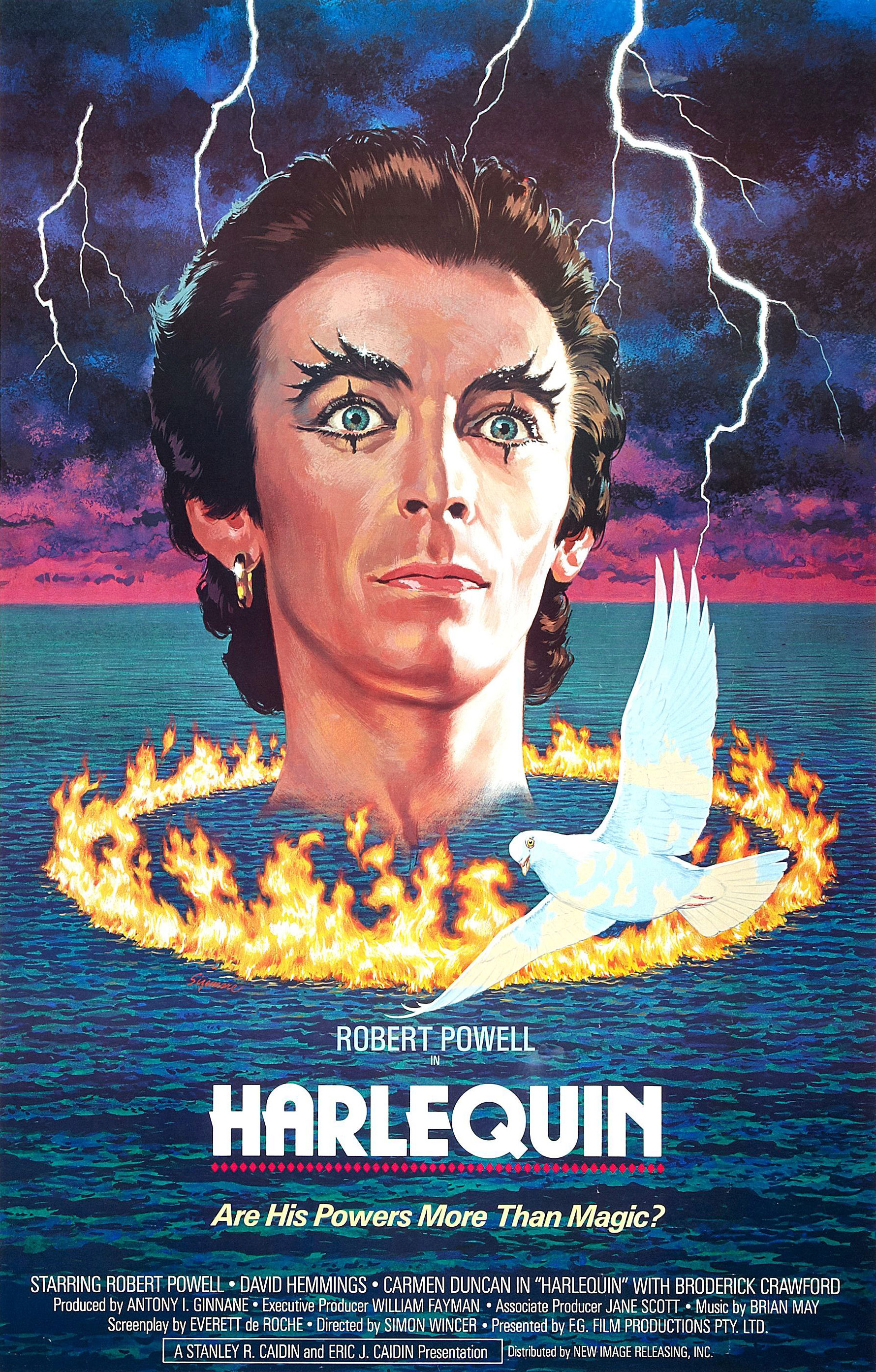 Harlequin (1980) starring Robert Powell on DVD on DVD