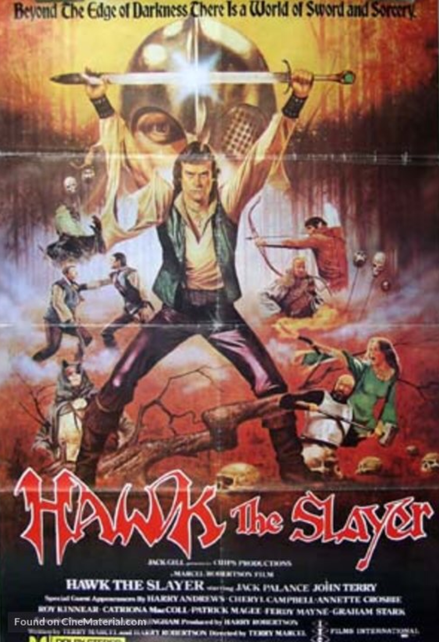 Hawk the Slayer (1980) starring Jack Palance on DVD on DVD