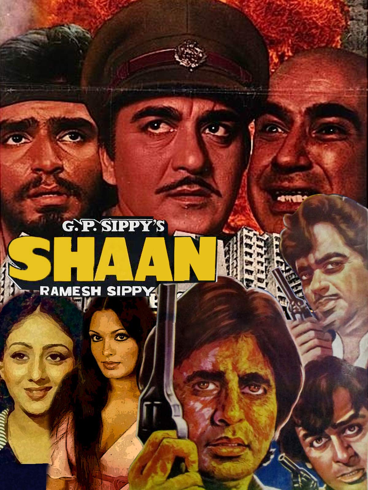 Shaan (1980) with English Subtitles on DVD on DVD