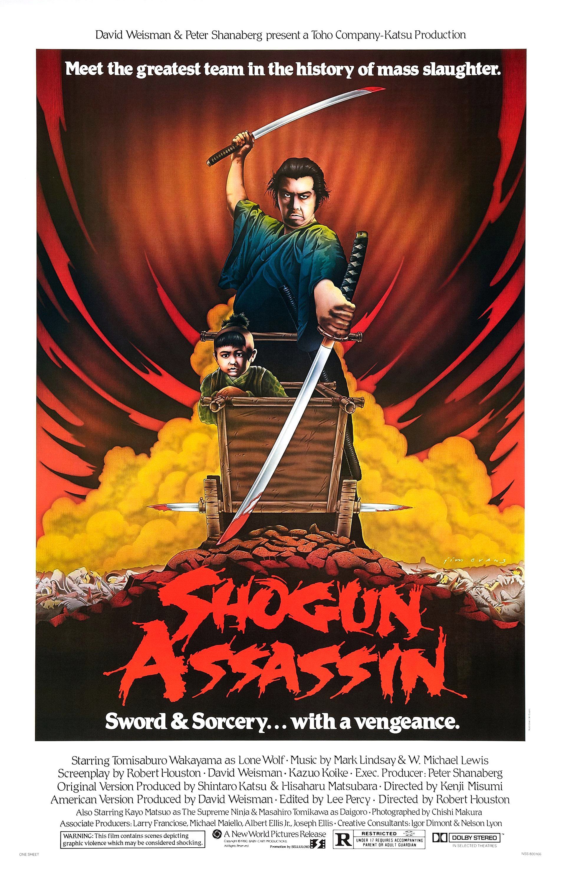 Shogun Assassin (1980) starring Tomisaburô Wakayama on DVD on DVD