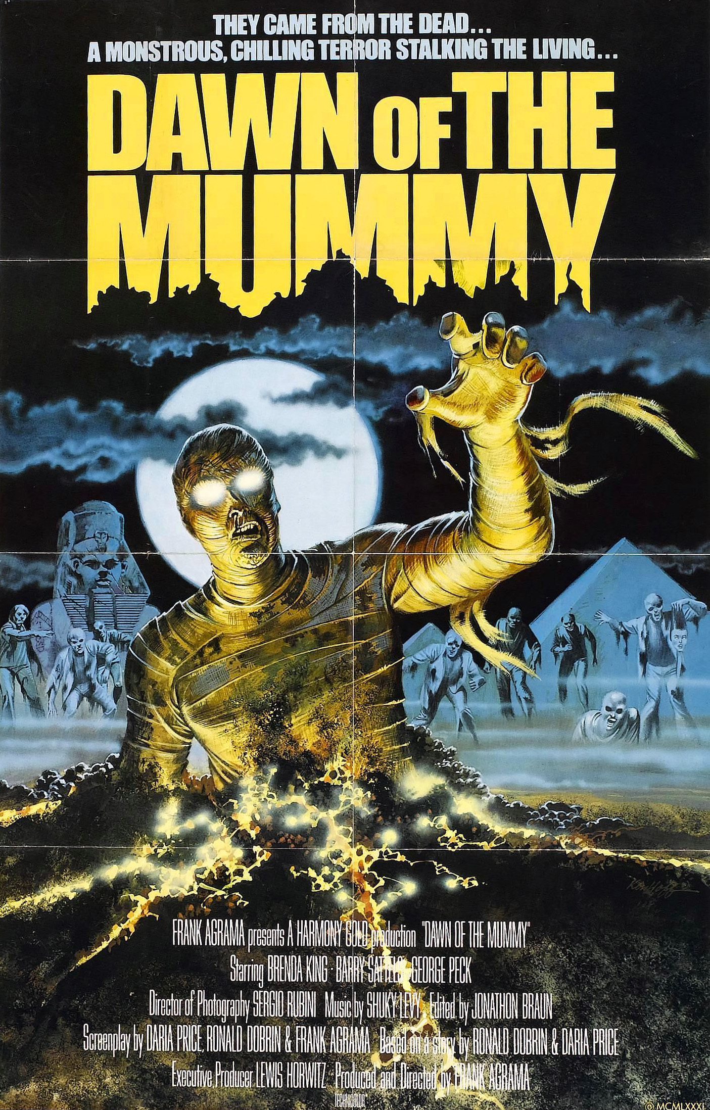 Dawn of the Mummy (1981) starring Brenda Siemer Scheider on DVD on DVD