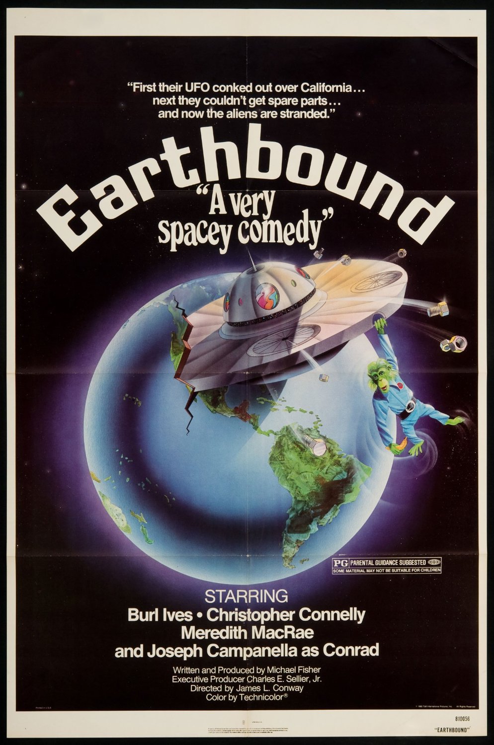 Earthbound (1981) starring Burl Ives on DVD on DVD
