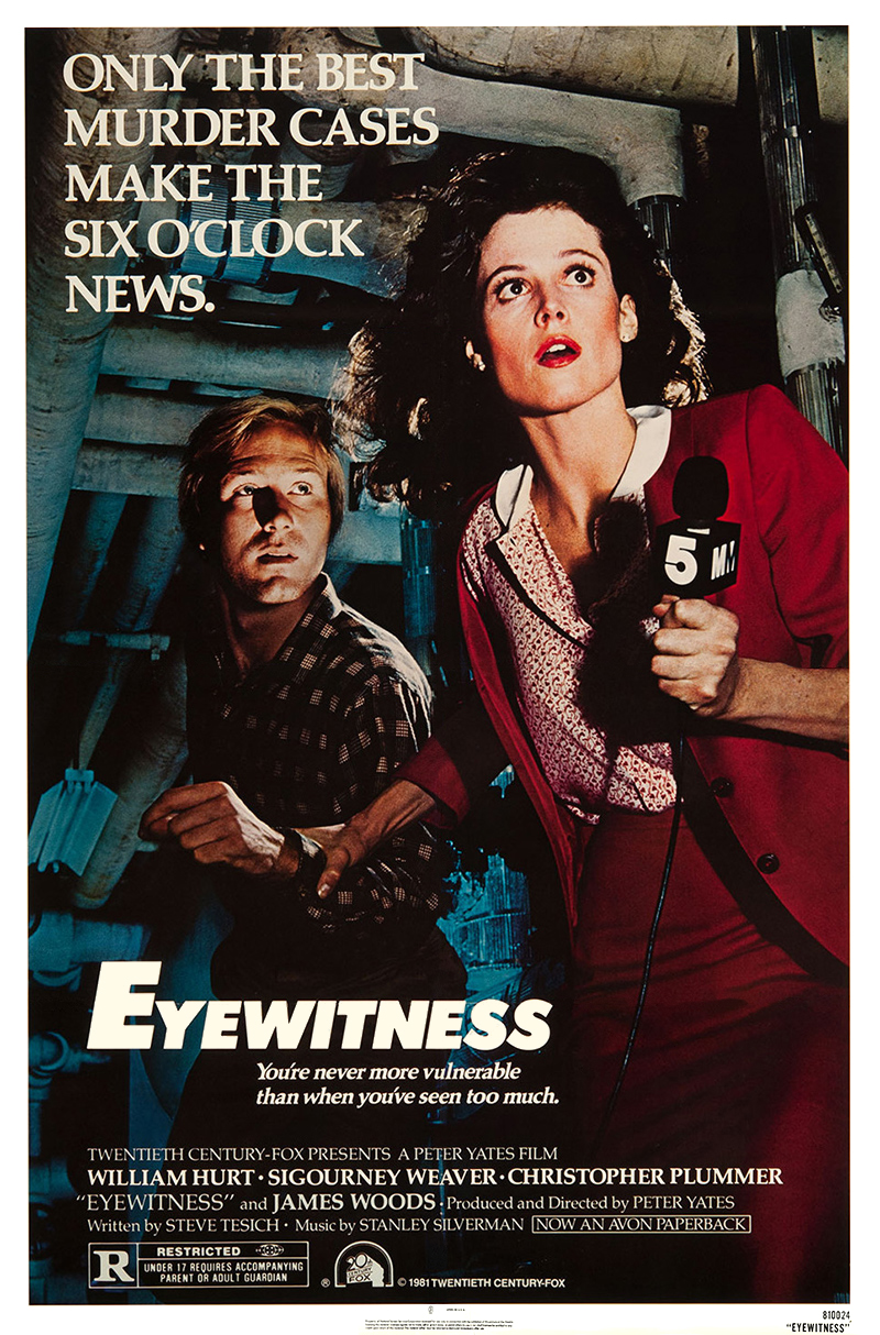 Eyewitness (1981) starring William Hurt on DVD on DVD