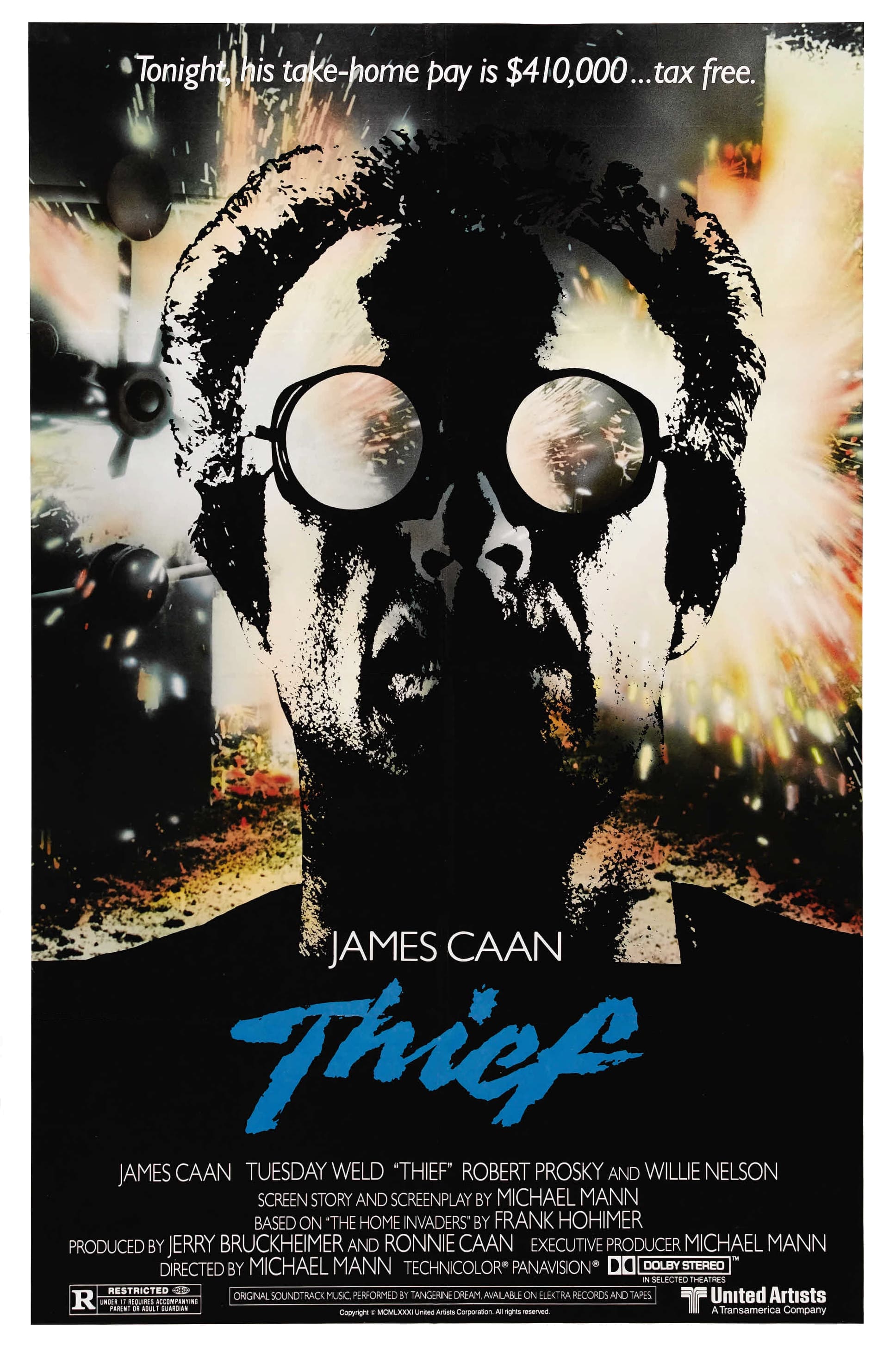 Thief (1981) starring James Caan on DVD on DVD