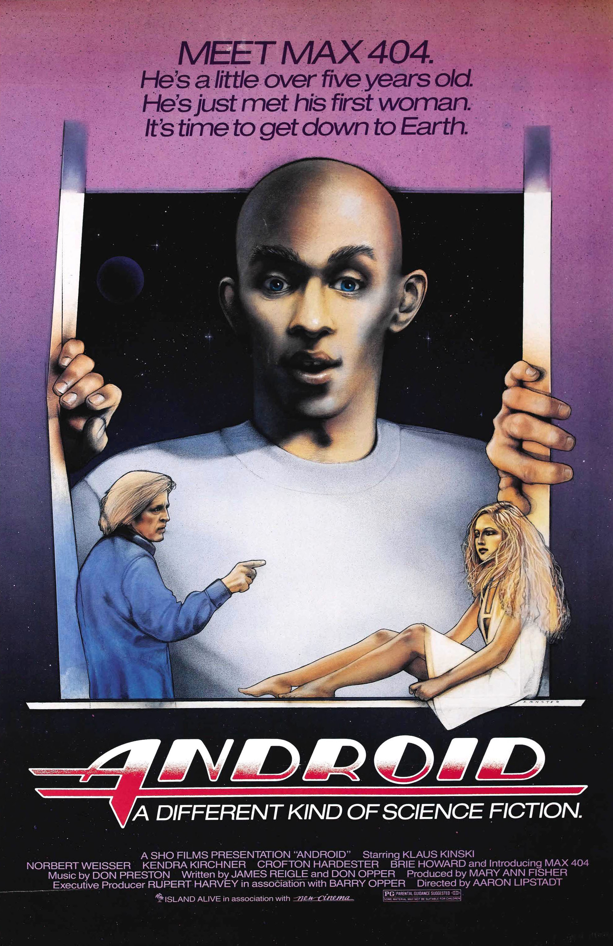Android (1983) starring Klaus Kinski on DVD on DVD