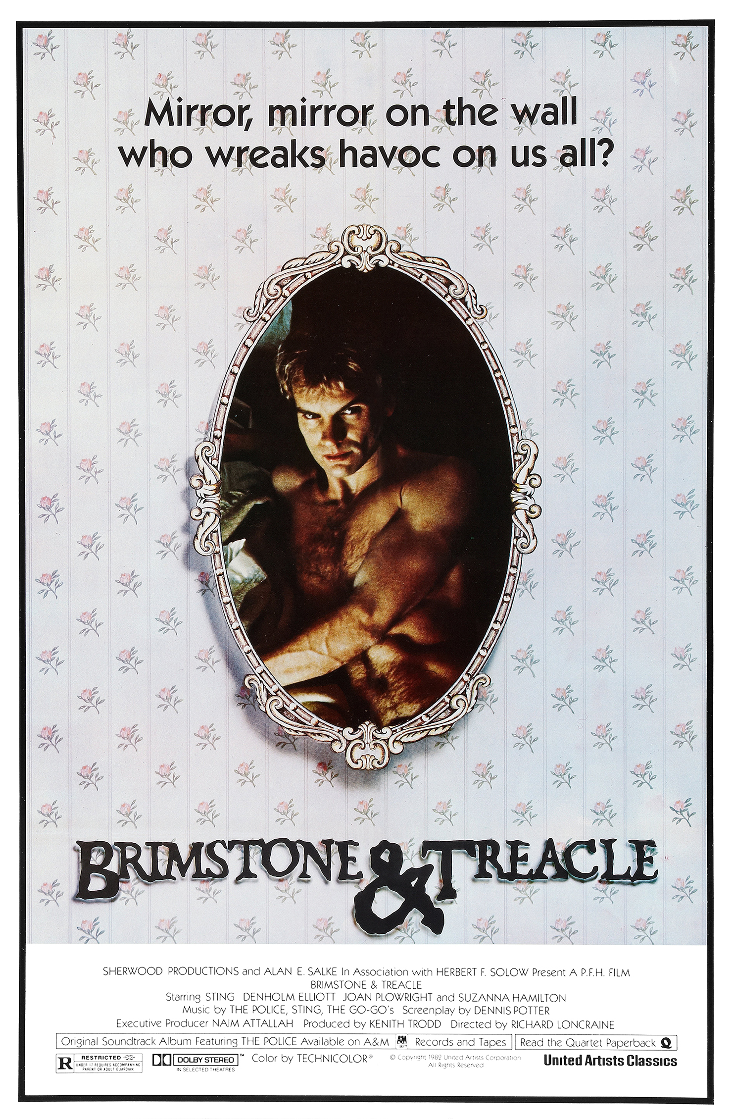 Brimstone & Treacle (1982) starring Sting on DVD on DVD