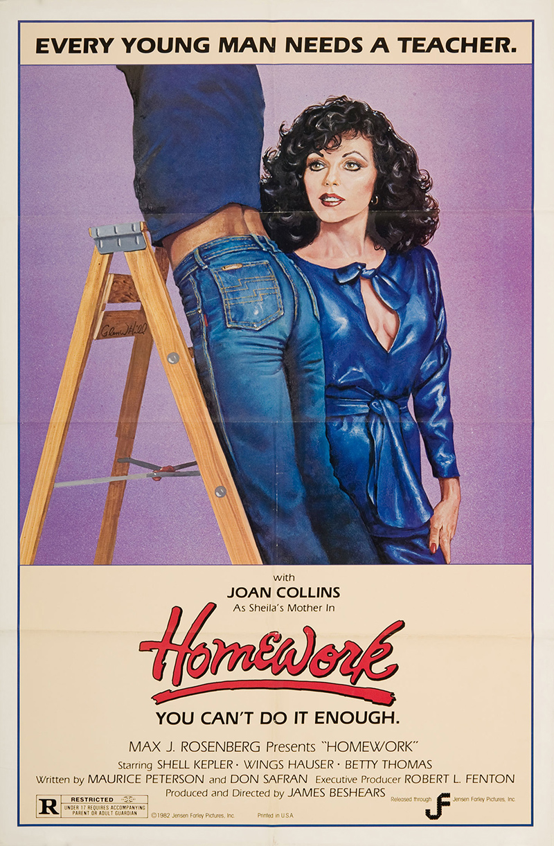 Homework (1982) starring Joan Collins on DVD on DVD