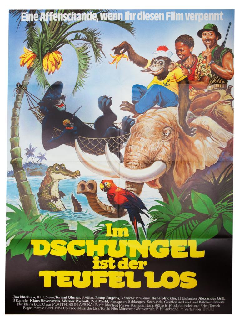 Im Dschungel ist der Teufel los (1982) with English Subtitles on DVD on DVD