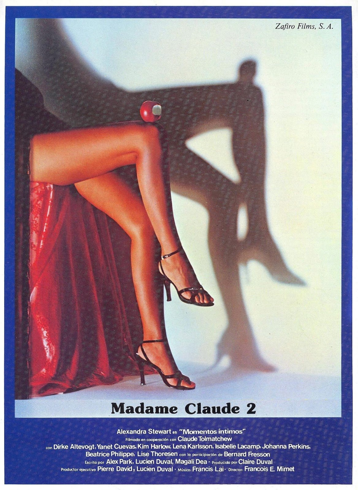 Madame Claude 2 (1981) with English Subtitles on DVD on DVD