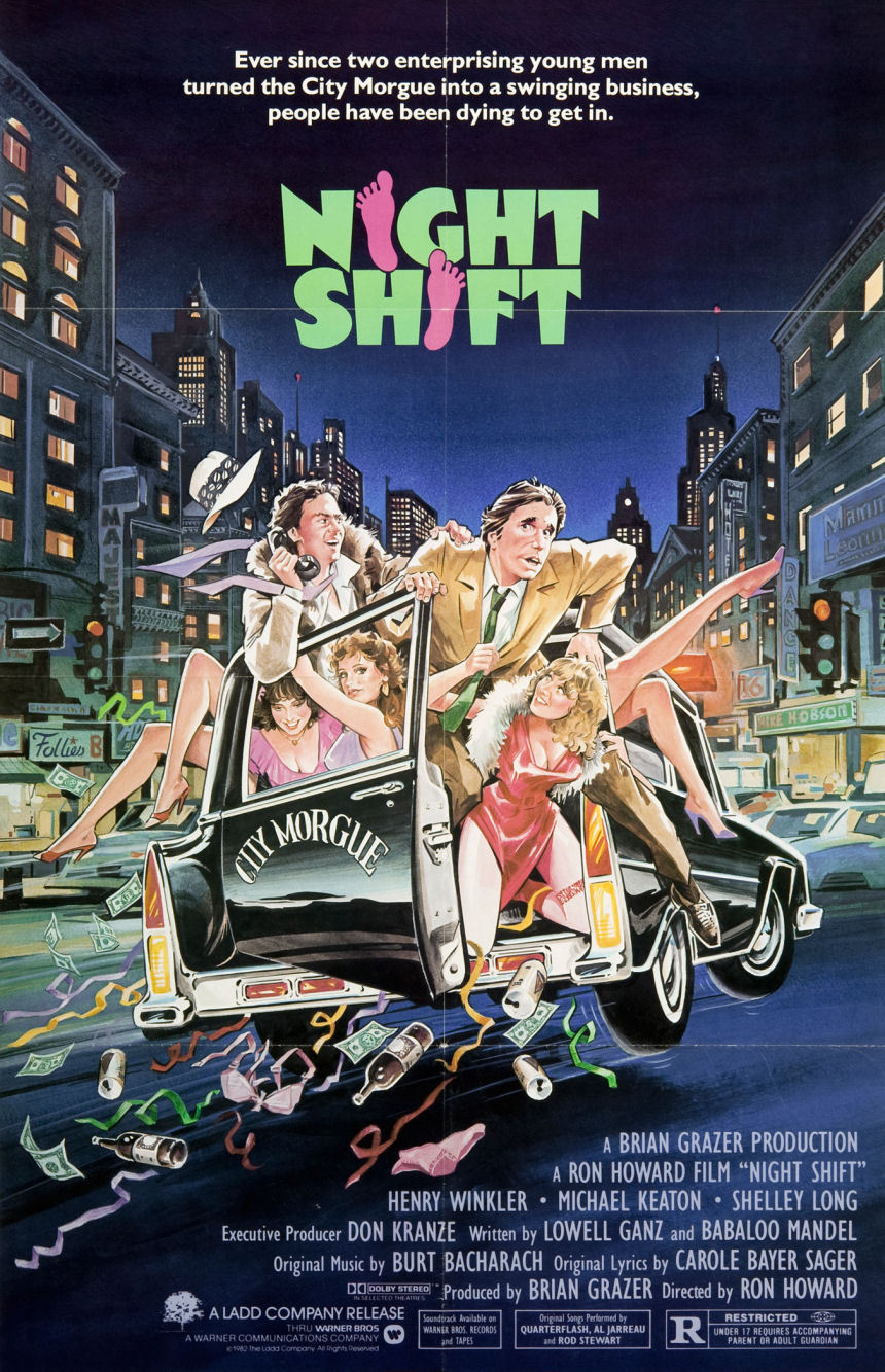 Night Shift (1982) starring Henry Winkler on DVD on DVD