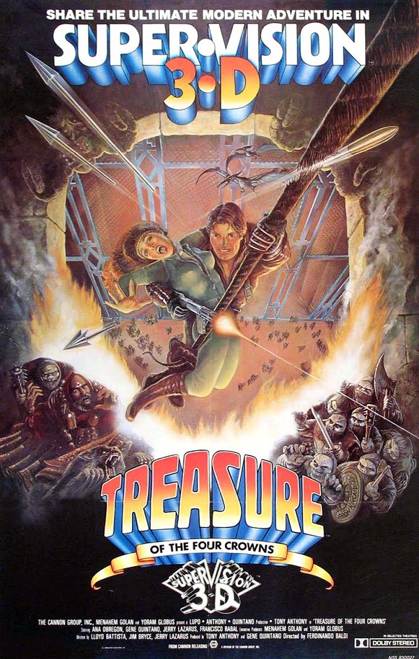Treasure of the Four Crowns (1983) with English Subtitles on DVD on DVD