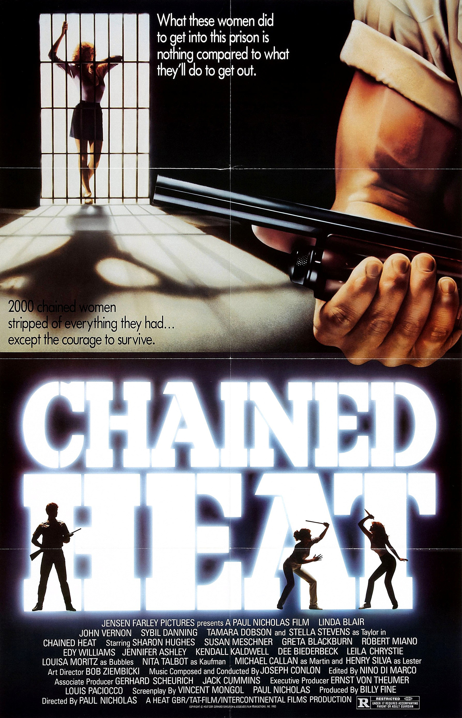 Chained Heat (1983) starring Linda Blair on DVD on DVD