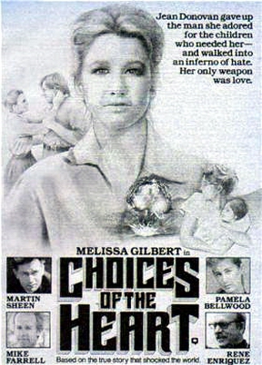 Choices of the Heart (1983) starring Melissa Gilbert on DVD on DVD