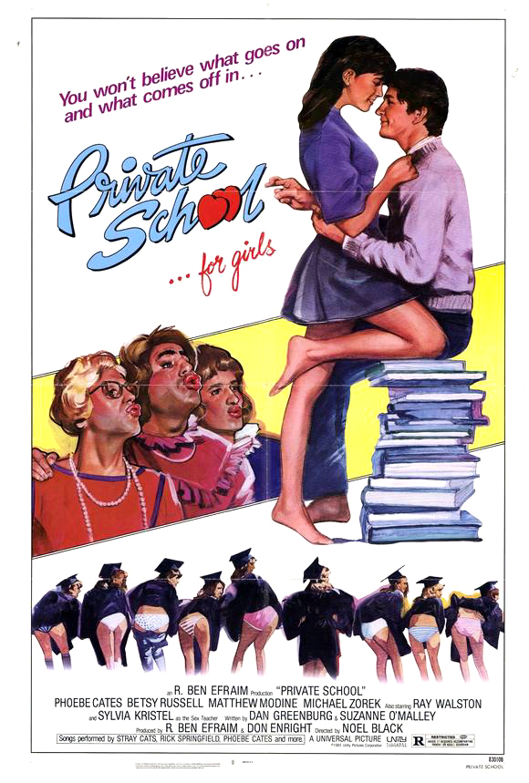 Private School (1983) starring Phoebe Cates on DVD on DVD