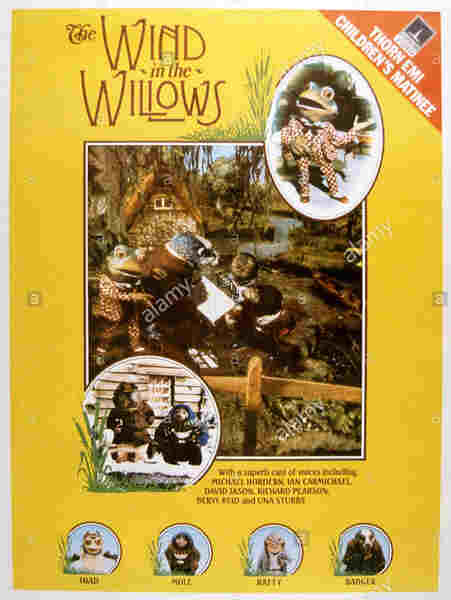 The Wind in the Willows (1983) starring Richard Pearson on DVD on DVD