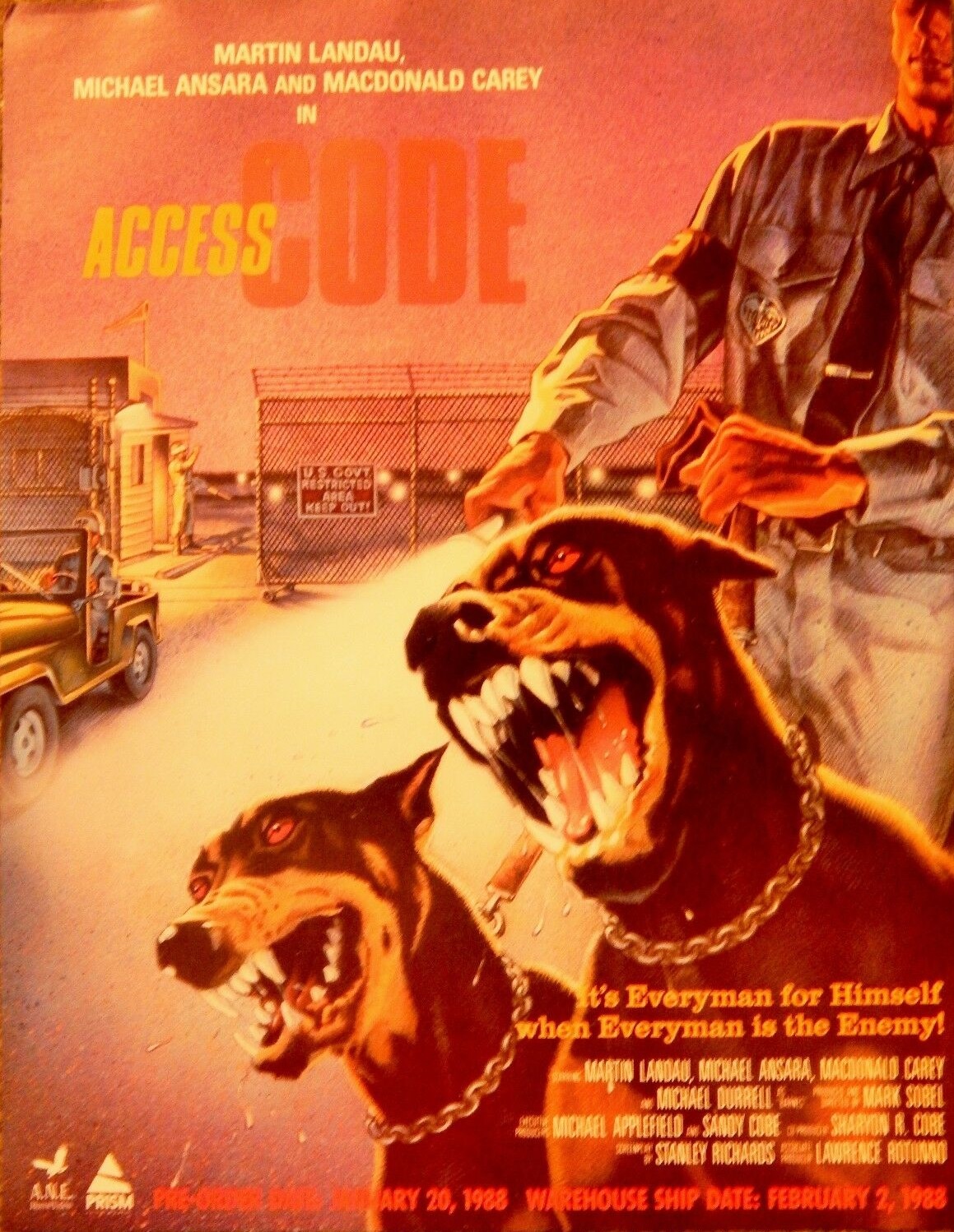 Access Code (1984) starring Martin Landau on DVD on DVD