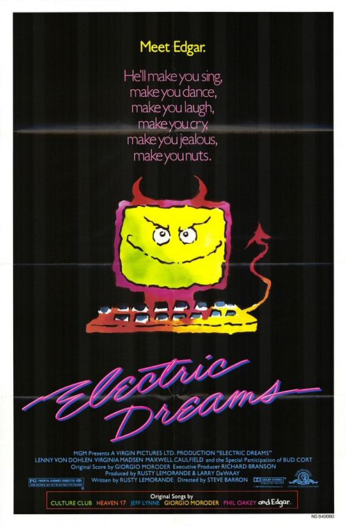Electric Dreams (1984) starring Lenny von Dohlen on DVD on DVD