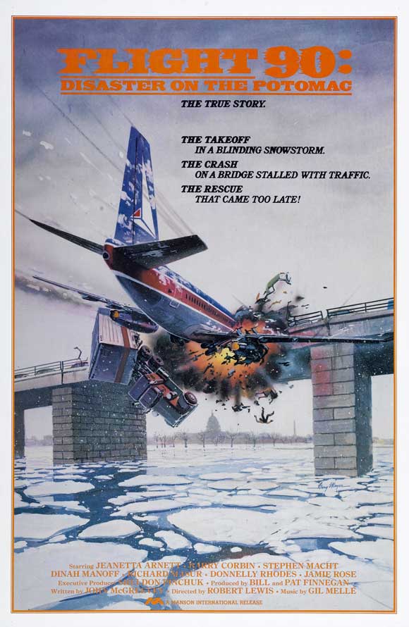 Flight 90: Disaster on the Potomac (1984) starring Jeannetta Arnette on DVD on DVD