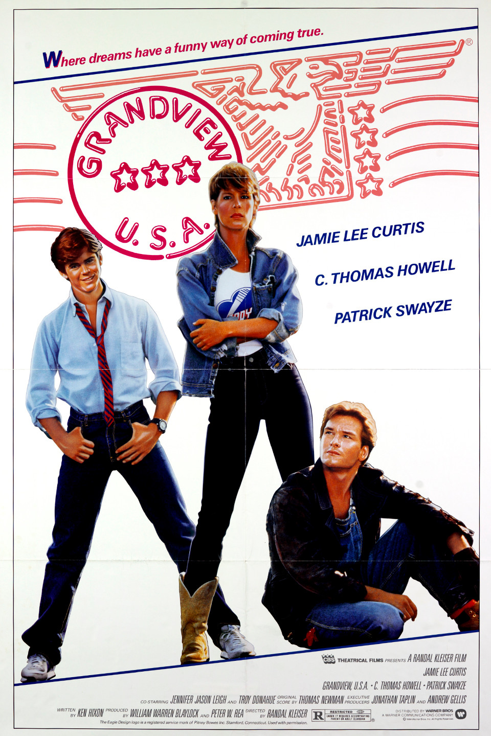 Grandview, U.S.A. (1984) starring Jamie Lee Curtis on DVD on DVD