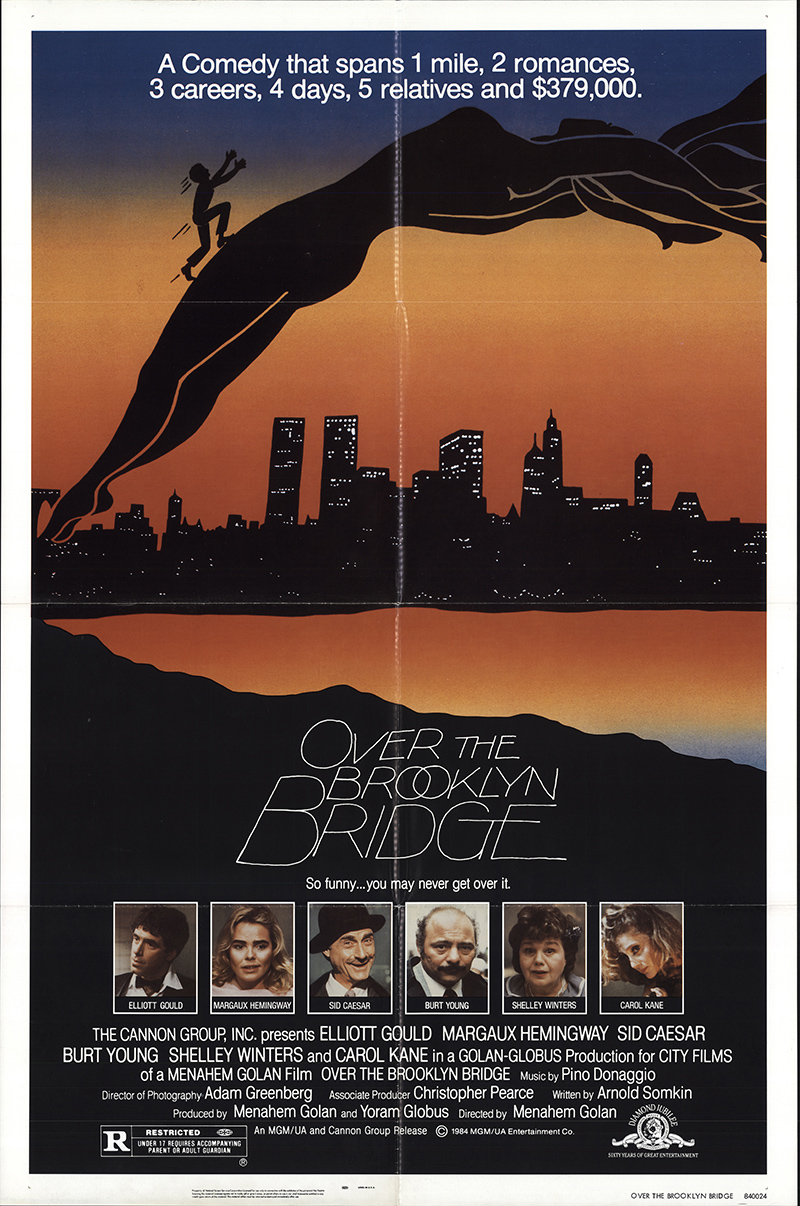 Over the Brooklyn Bridge (1984) starring Elliott Gould on DVD on DVD