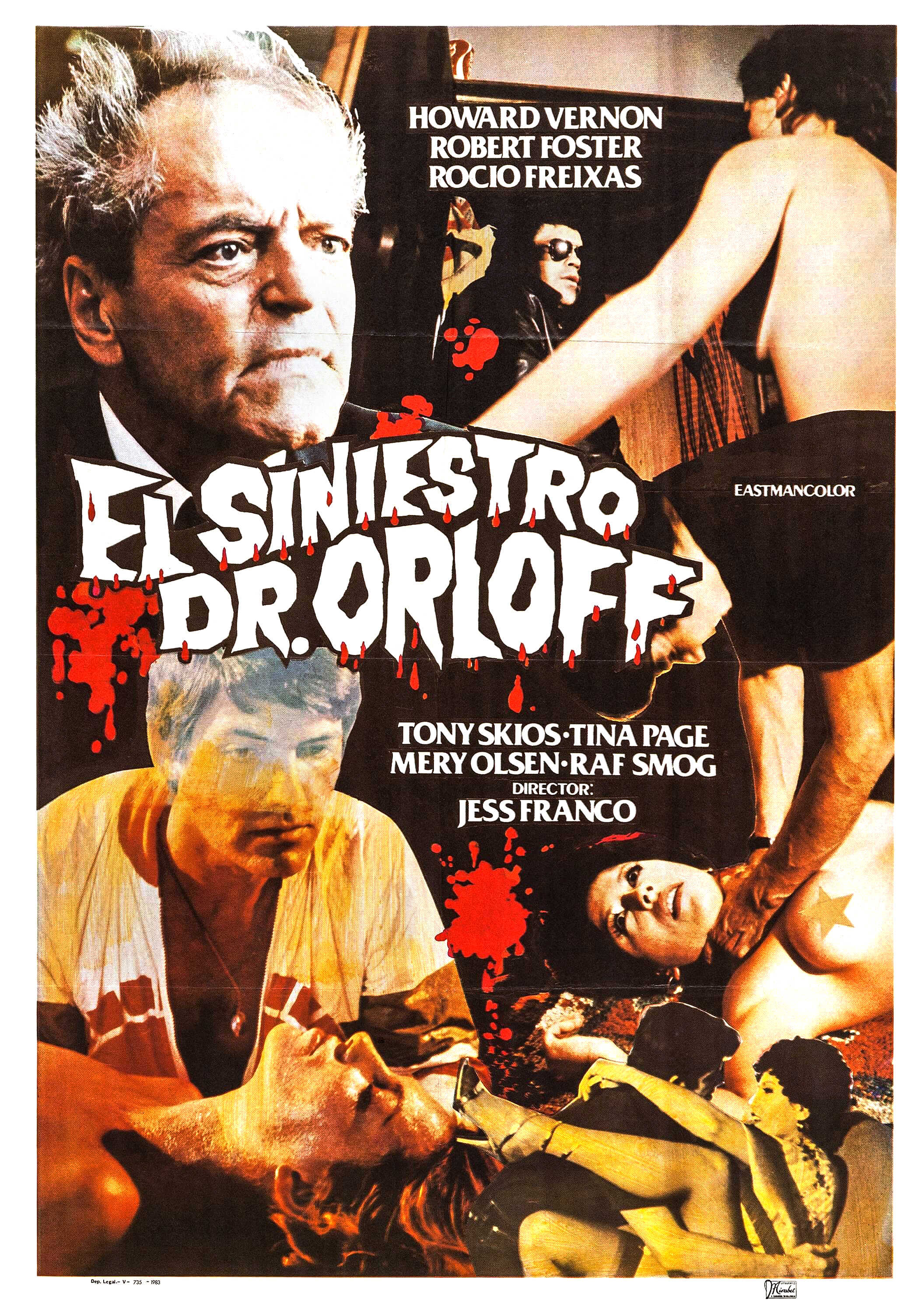 El siniestro doctor Orloff (1984) with English Subtitles on DVD on DVD