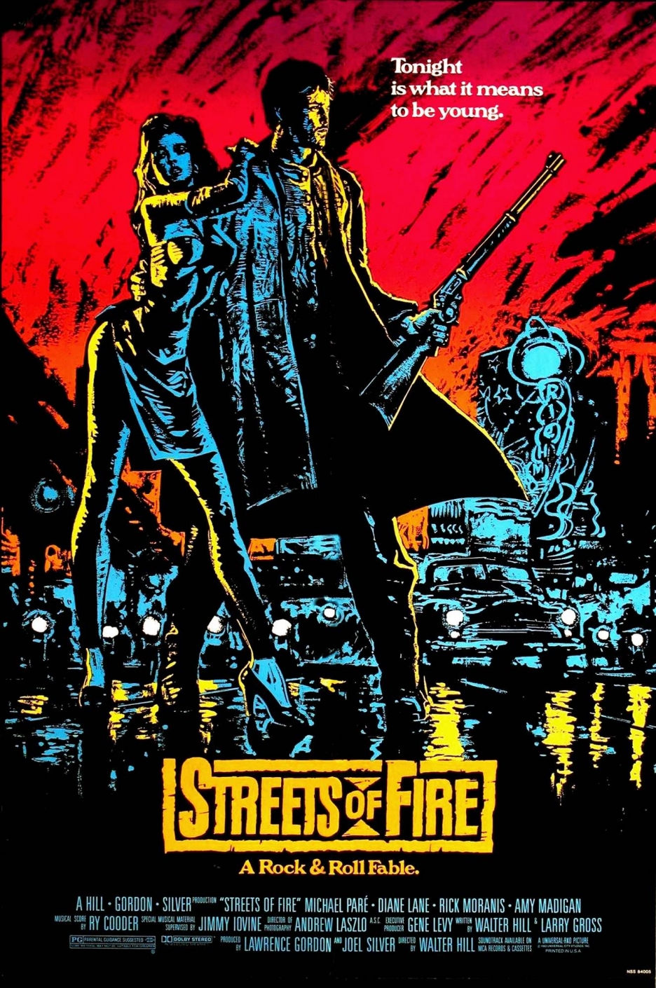 Streets of Fire (1984) starring Michael Paré on DVD on DVD