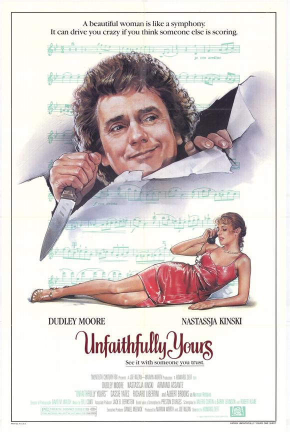 Unfaithfully Yours (1984) starring Dudley Moore on DVD on DVD