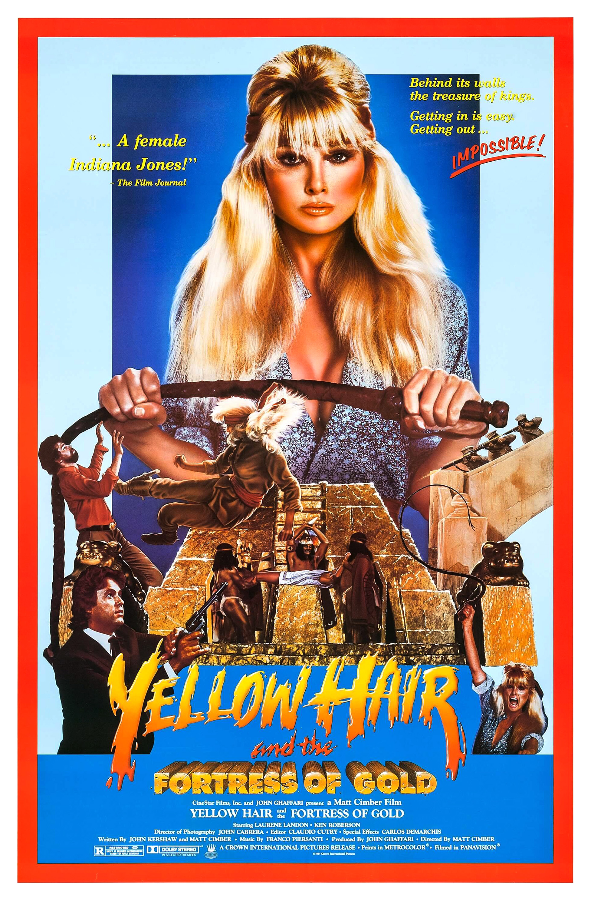 Yellow Hair and the Fortress of Gold (1984) starring Laurene Landon on DVD on DVD