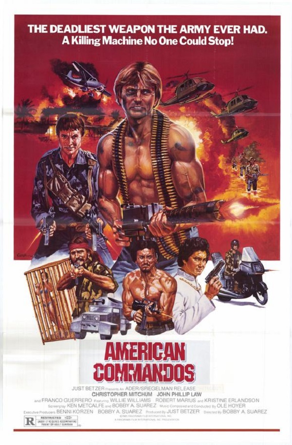 American Commandos (1986) starring Christopher Mitchum on DVD on DVD