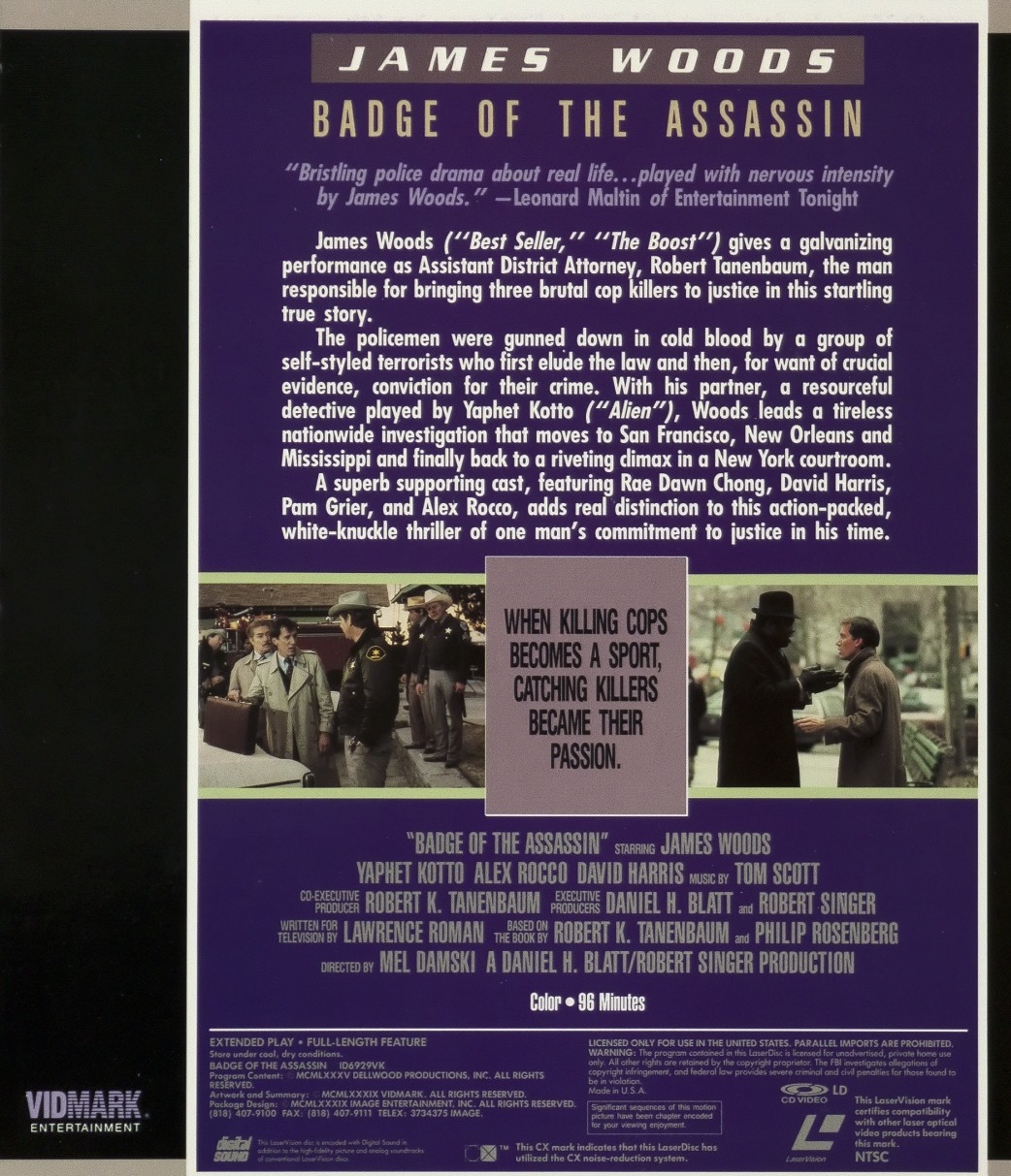Badge of the Assassin (1985) Screenshot 5