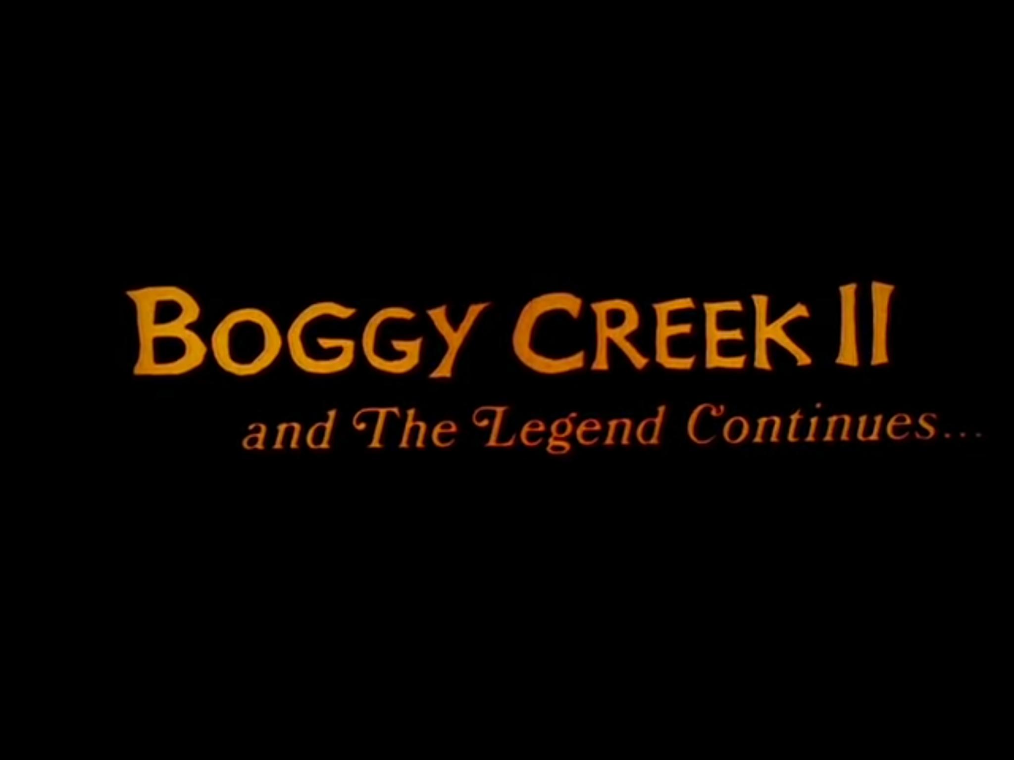 Boggy Creek II and the Legend Continues... (1983) Screenshot 3 