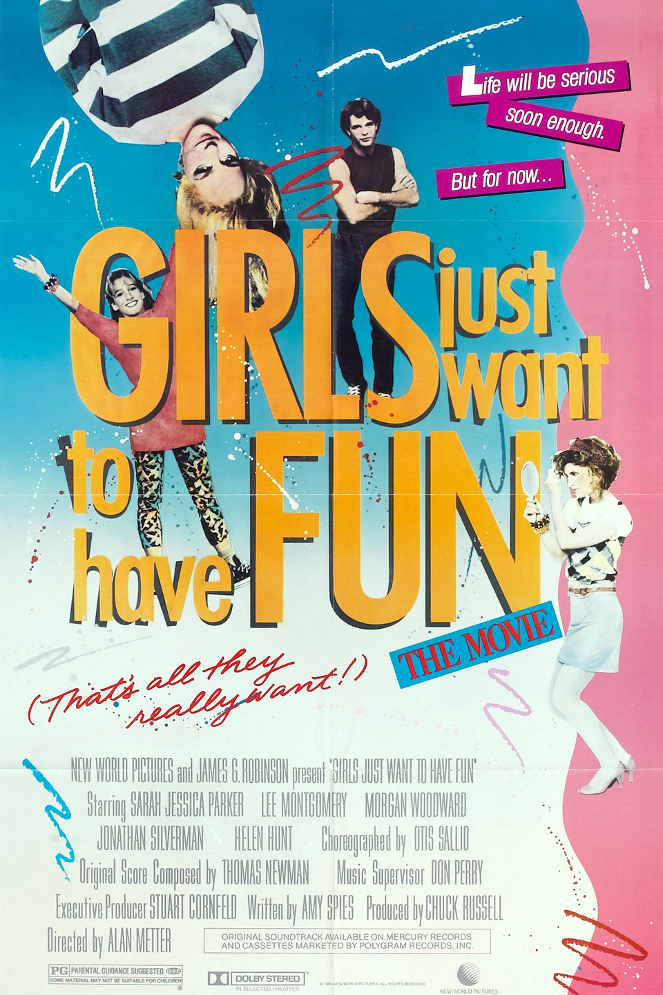 Girls Just Want to Have Fun (1985) starring Biff Yeager on DVD on DVD