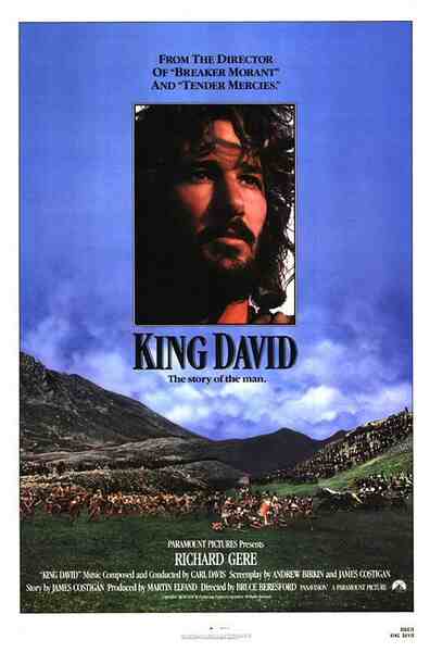 King David (1985) starring Richard Gere on DVD on DVD