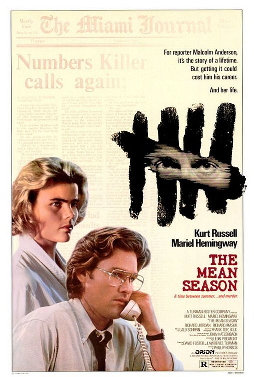 The Mean Season (1985) starring Kurt Russell on DVD on DVD