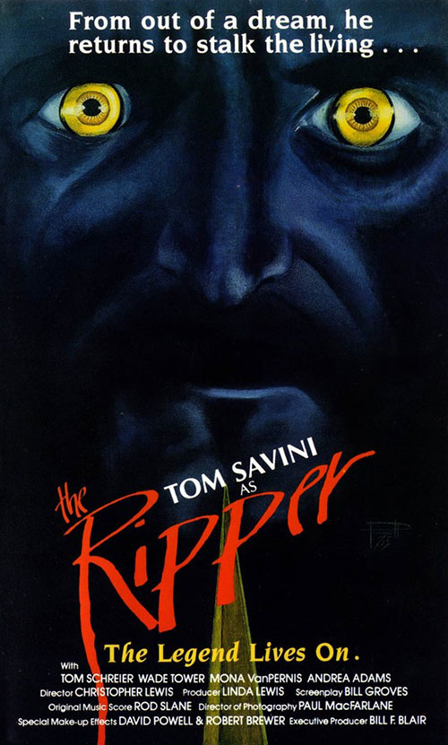 The Ripper (1985) starring Tom Schreier on DVD on DVD