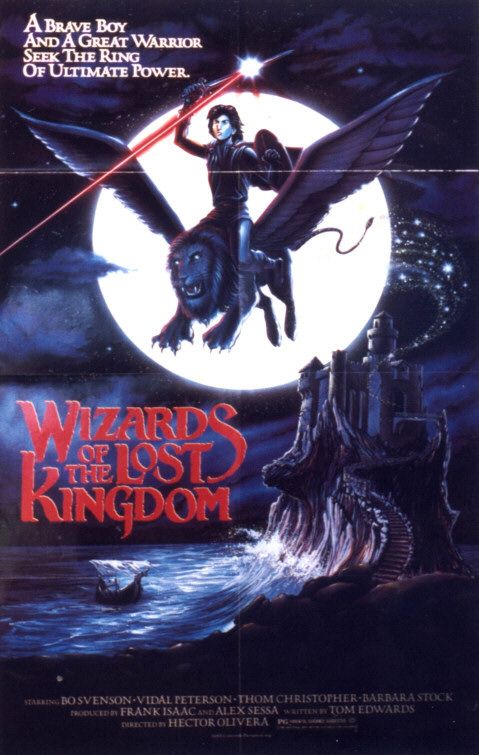 Wizards of the Lost Kingdom (1985) starring Bo Svenson on DVD on DVD