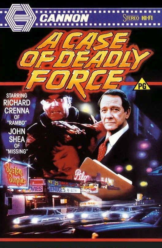 A Case of Deadly Force (1986) starring Richard Crenna on DVD on DVD