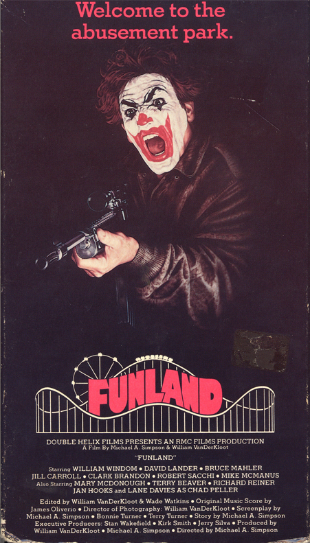 Funland (1987) starring William Windom on DVD on DVD