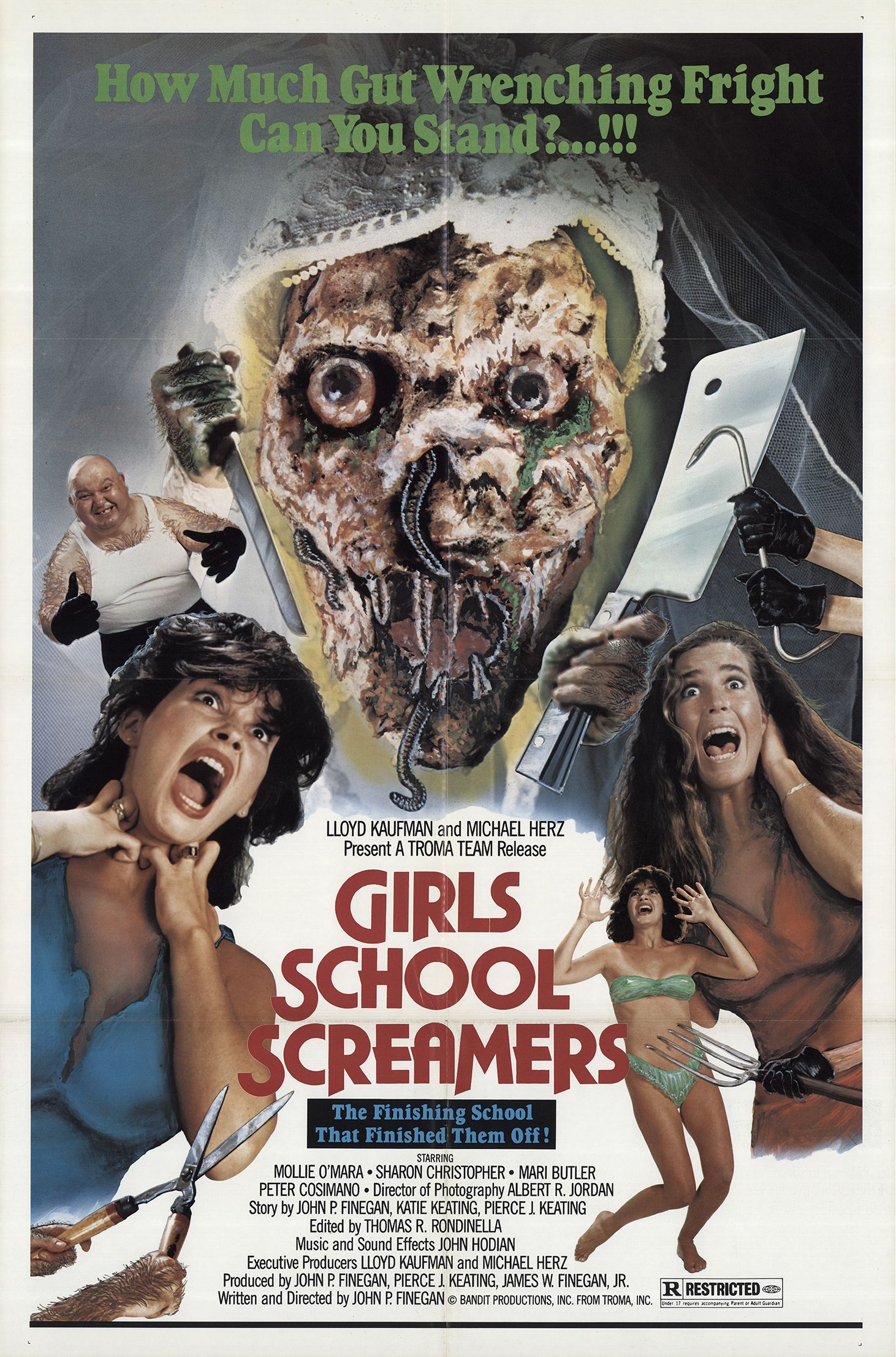 Girls School Screamers (1986) starring Mollie O'Mara on DVD on DVD