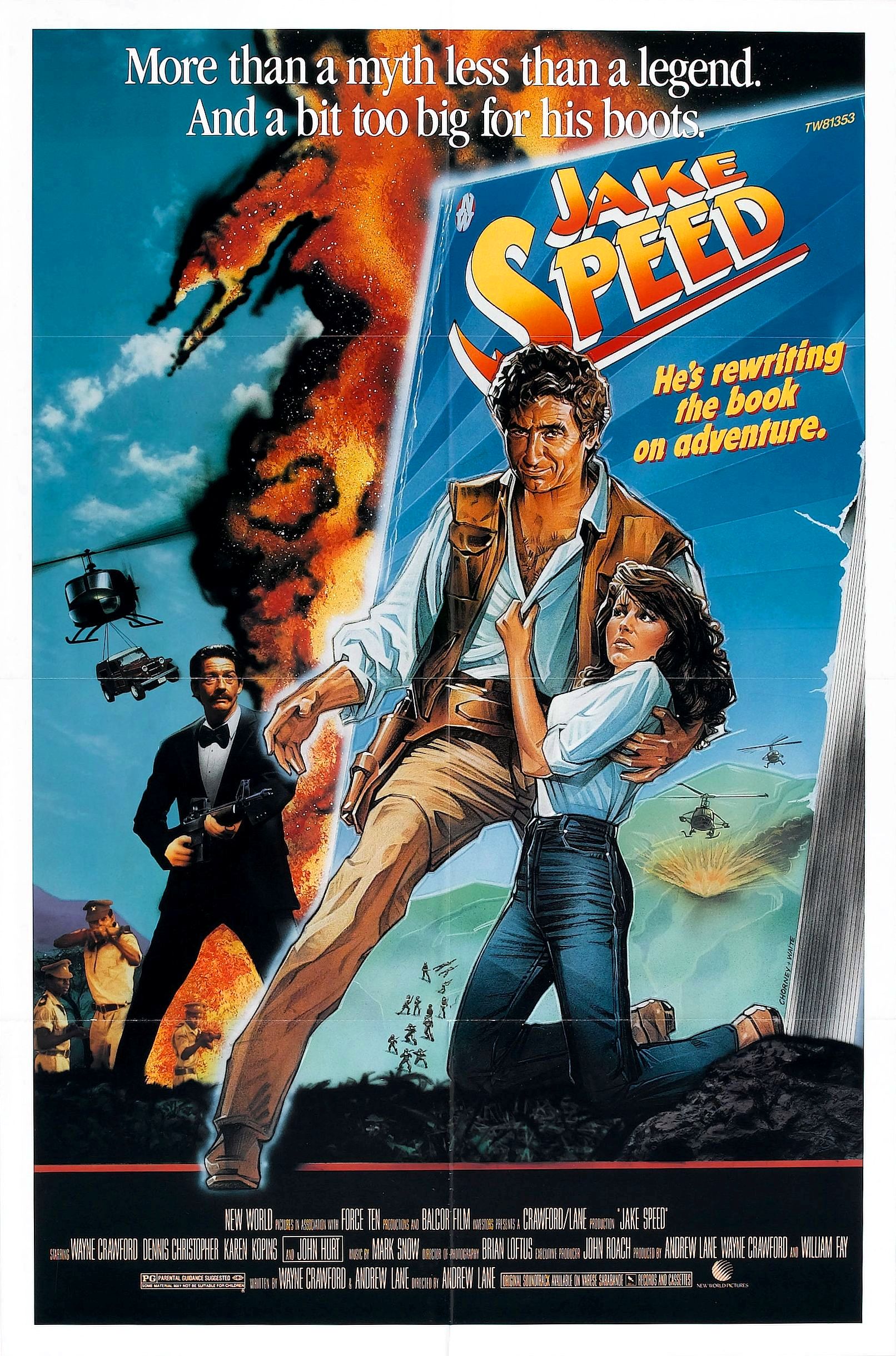 Jake Speed (1986) with English Subtitles on DVD on DVD