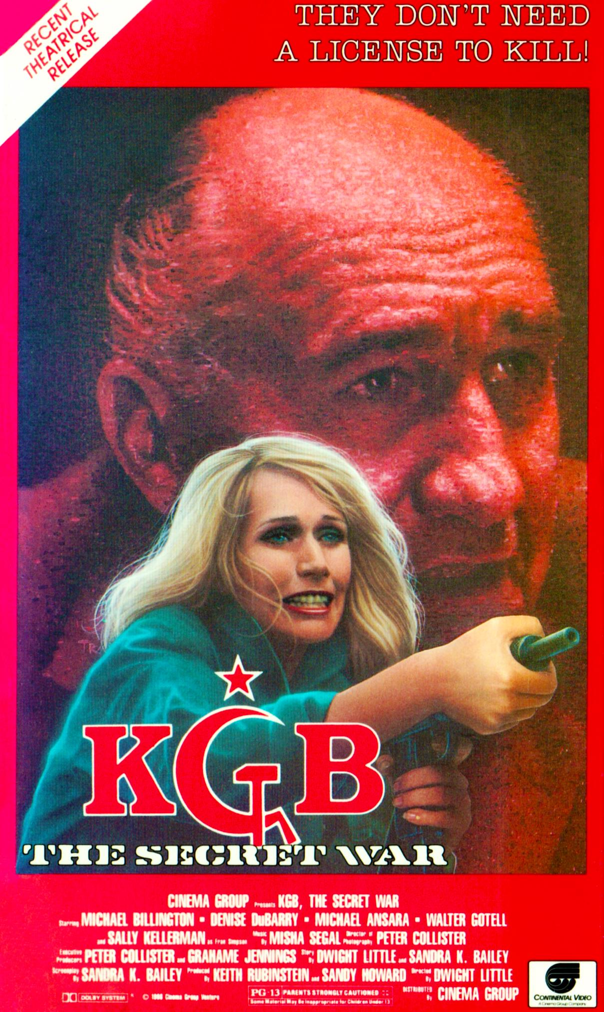 KGB: The Secret War (1985) starring Michael Billington on DVD on DVD