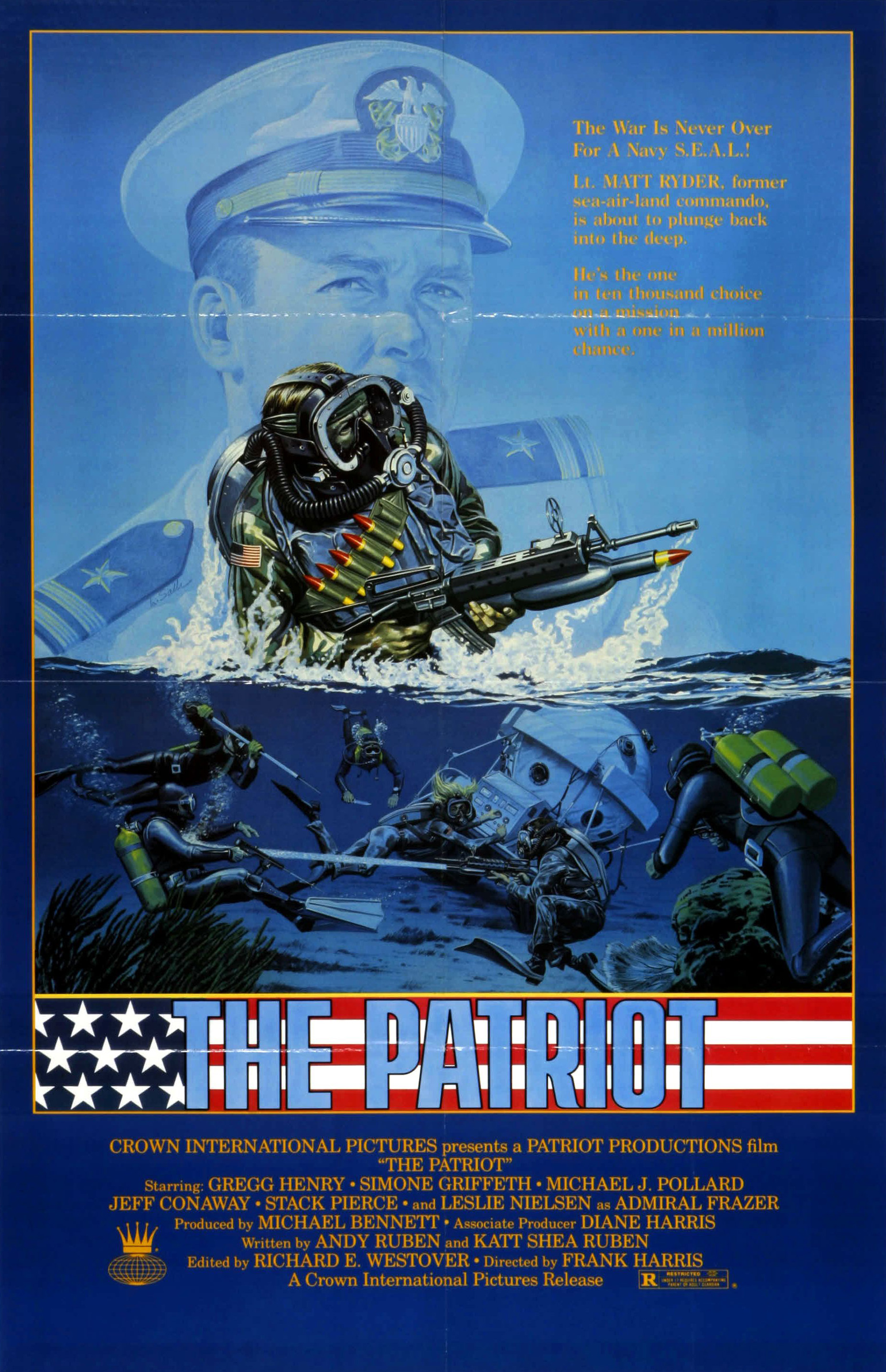 The Patriot (1986) starring Gregg Henry on DVD on DVD